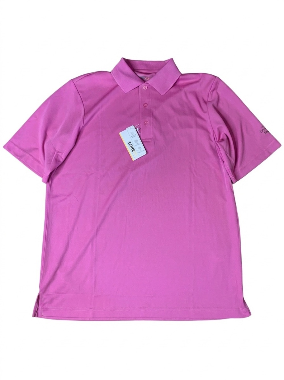 NWT Core 365 Performance Polo Shirt Charity Pink Men’s Medium